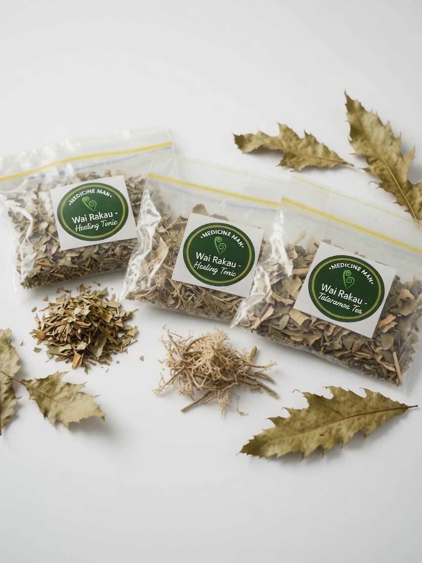 Healing Tonic, Cough and Chest Support Tonic, Tataramoa Tea